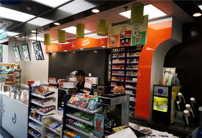便利店收銀臺_收銀區設計圖