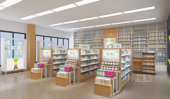 藥店布局設計效果圖